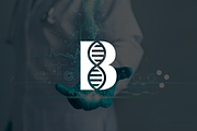 Modern Letter B DNA Logo, a Branding & Logo Template by Luxury Logos (Thumbnail 2 of 4)