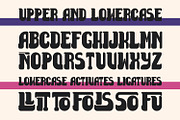 Fun Bull - Bold Retro Modern Font, a Serif Font by arausidp (Thumbnail 2 of 5)