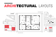 Architectural layouts, a Household Mockup by Vladimir Vihrev (Thumbnail 3 of 12)