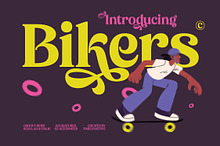 Bikers Groovy Retro Serif Font