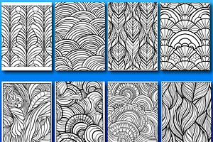 Mindful Pattern Adult Coloring Pages