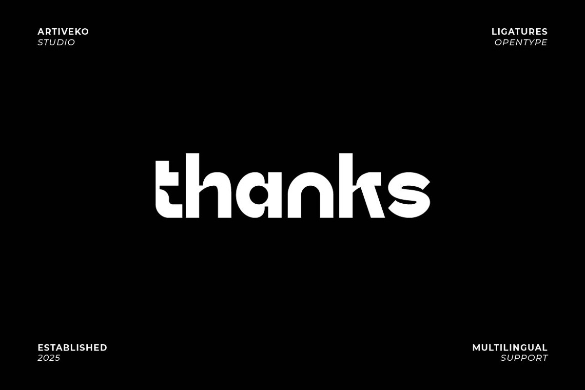 Gatte - Modern Elegant Logo Font, a Sans Serif Font by Artiveko (Photo 12 of 12)