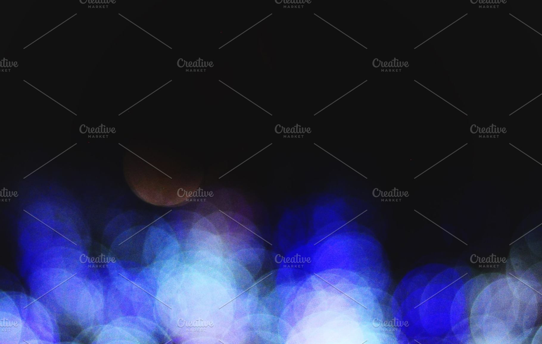 White blue bokeh, an Abstract Photo by PEMIKA