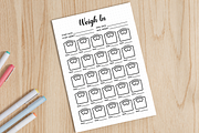 Fitness Trackers Bundle, a Stationery Template by DreamyOverlay (Thumbnail 6 of 9)