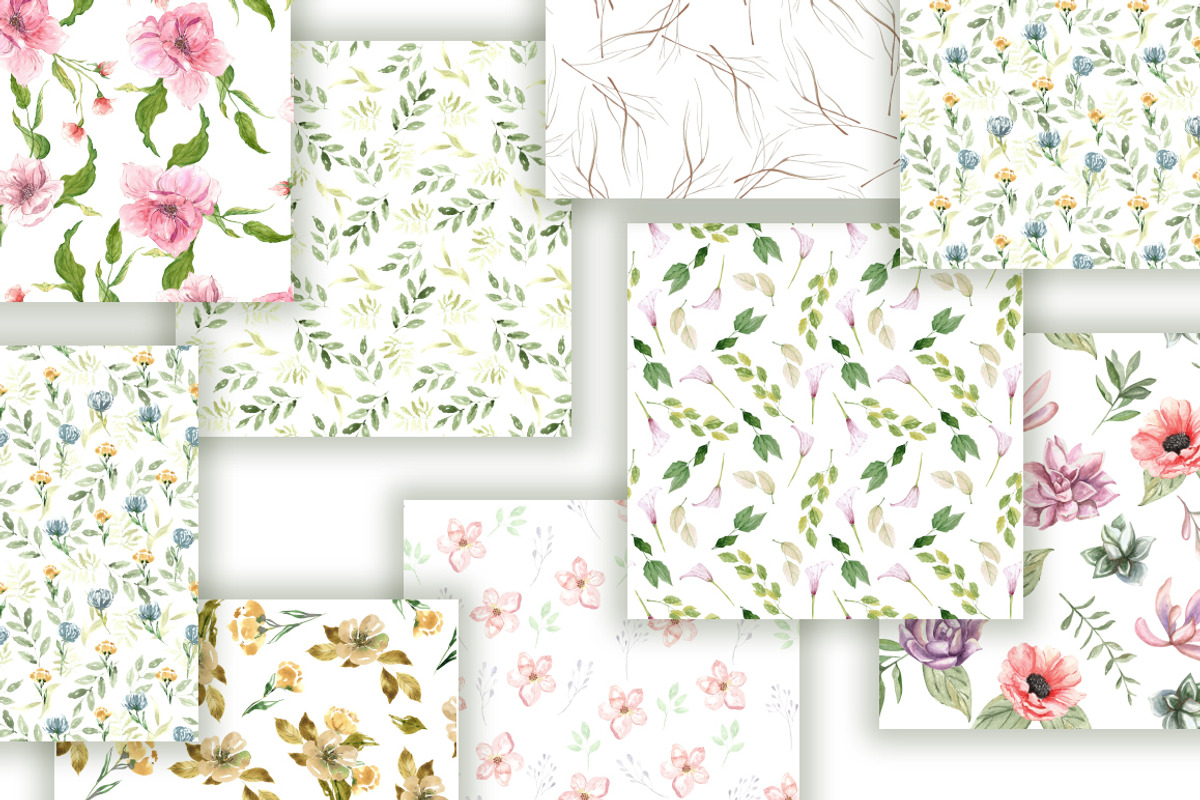 Patterns Bundle, a Pattern Graphic by OlgaSerbun (Photo 8 of 8)