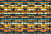 Knit seamless patterns set, a Pattern Graphic by IreneArt illustrations (Thumbnail 2 of 3)