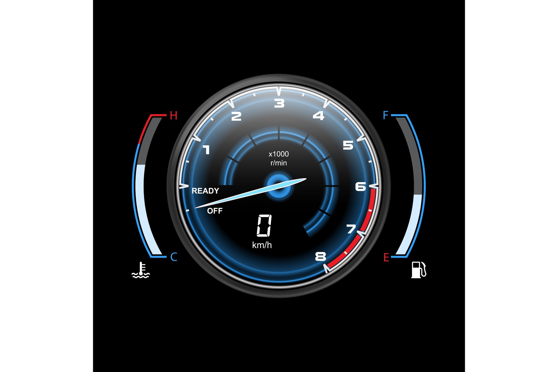 Truck Speedometer Or Car Motorcycle by Elegant Solution  Creative Market
