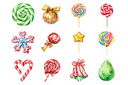 Christmas Candy  Clipart, an Illustration by Design Market (Thumbnail 2 of 3)