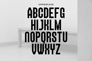 Pushkey – Condensed Sans Serif, a Sans Serif Font by Artiveko (Thumbnail 2 of 8)