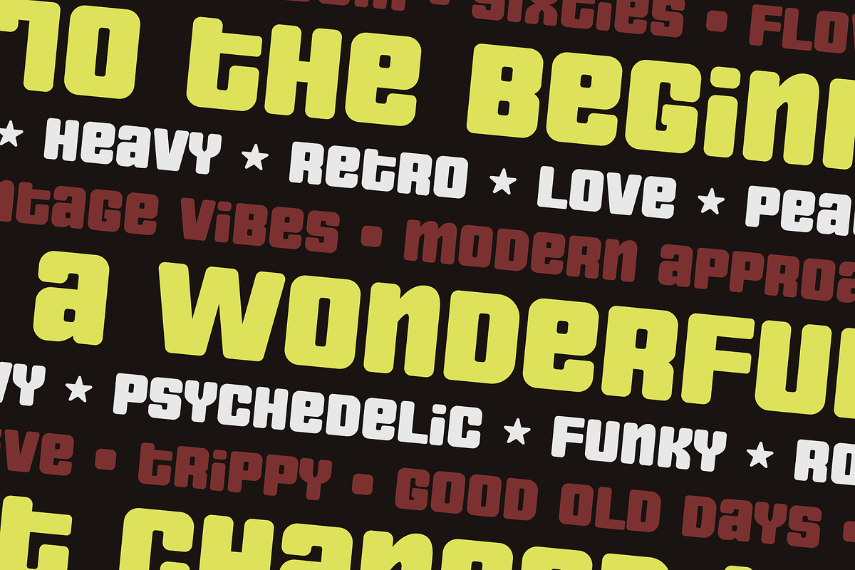 Nipok - Unicase Fancy Retro Display, a Font by Gravitype (Photo 3 of 12)