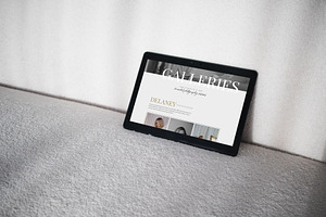 Gallery Showit Website Template