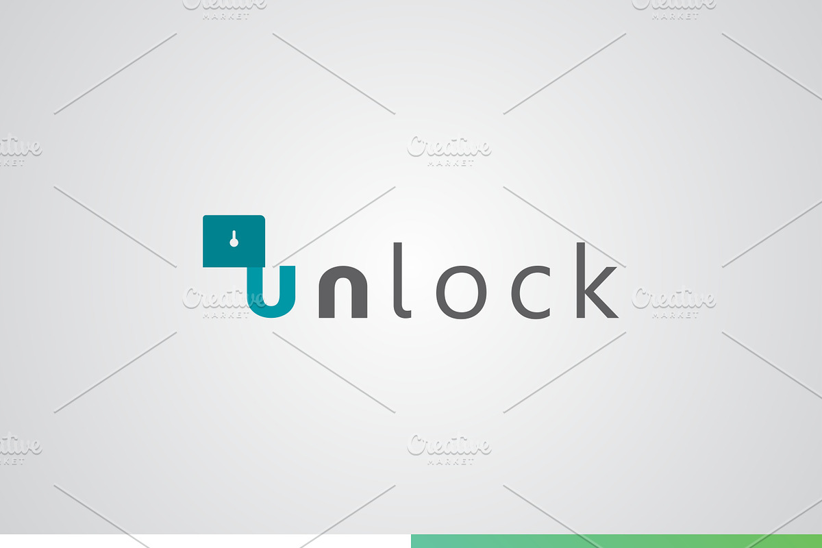 Modern Logo Mark Template Set-22 preview 2