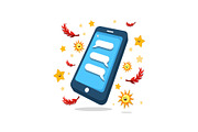 Art Palette & Phone Clipart, an Object Graphic by Designs_River (Thumbnail 8 of 16)