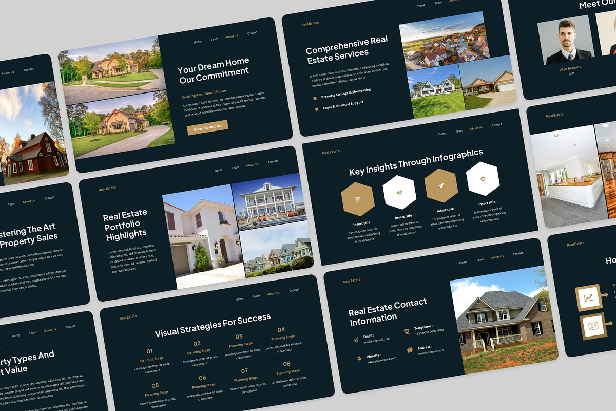 Real Estate Presentation, a Presentation Template by Annora Studio (Photo 2 of 5)