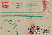 Grunge Texture Photoshop Brushes 50%, a Brush Add-On by Clikchic Designs (Thumbnail 12 of 13)