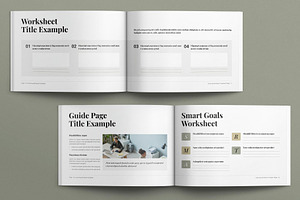 Coaching Workbook Template Landscape