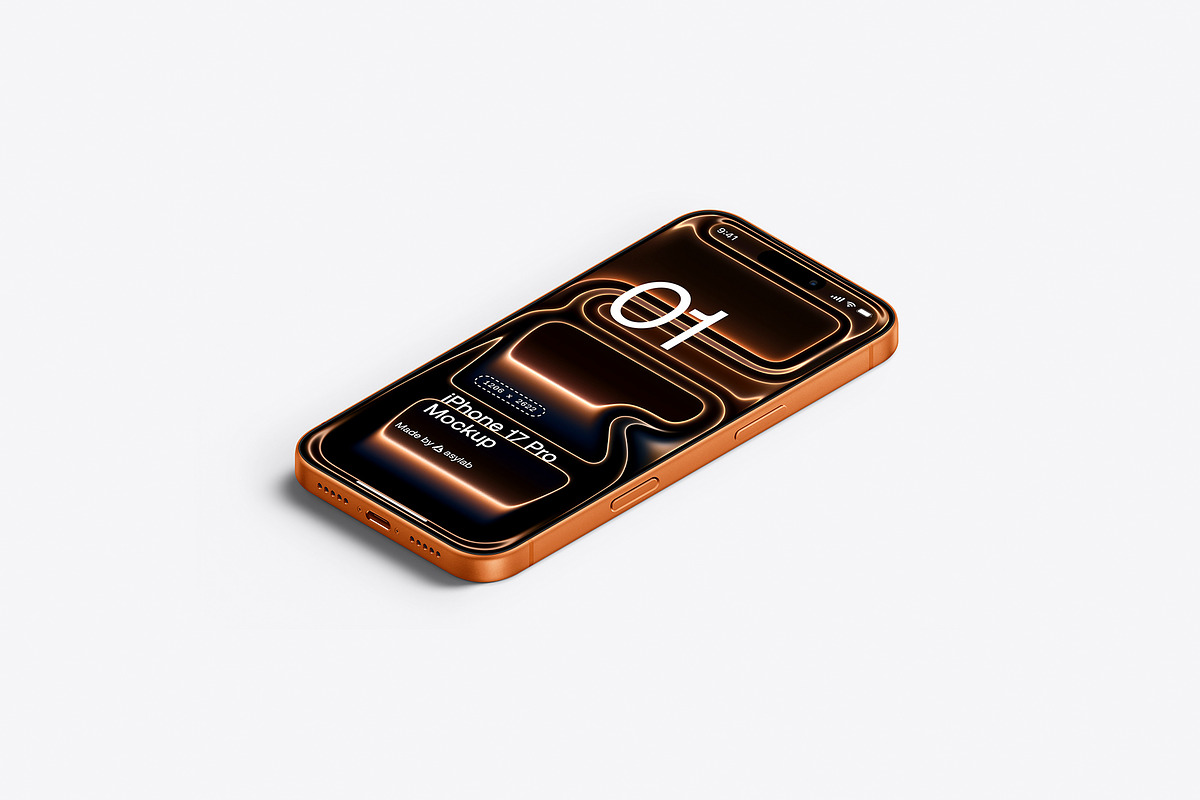 iPhone 17 Pro - 24 Mockups Scenes, an iPhone Mockup by Asylab (Photo 30 of 61)