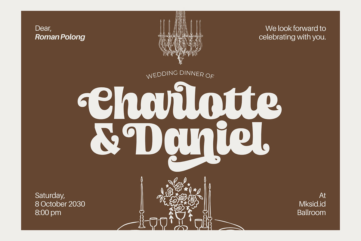 Moilenka - A Bold Retro Script, a Handwritten Font by Ainun Jinan (Photo 4 of 12)
