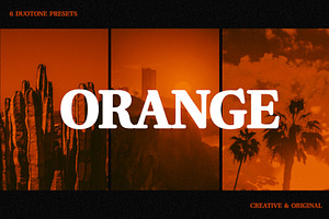 ORANGE CREATIVE PRESETS