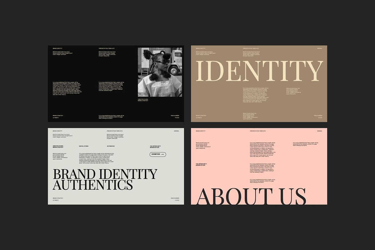 Roberto - Brand Identity PowerPoint, a Presentation Template by Creatorism (Photo 6 of 9)