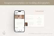 Wedding Photographer Instagram Posts, a Social Media Template by Wonderlik Webdesign (Thumbnail 8 of 11)
