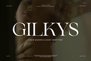 Gilkys Elegant Serif Font, a Serif Font by Perfectype (Thumbnail 1 of 8)