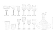 Ikea Glasses, an Object 3D Model by 3D Furnishing (Thumbnail 5 of 5)