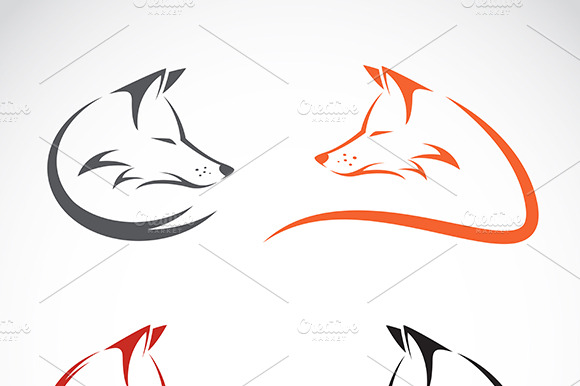Vector Of Fox Design. Animal.