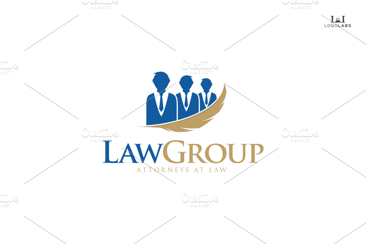 Law Group Logo, a Branding & Logo Template by LogoLabs (Photo 1 of 3)