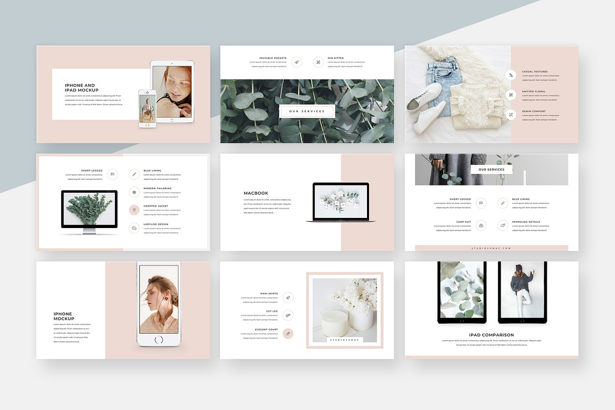 Magnolia PowerPoint Presentation, a Presentation Template by Studio Sumac (Photo 7 of 8)