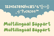 Popyni – Bubbly Summer Display Font, a Sans Serif Font by Huge Dream Studio (Thumbnail 4 of 10)
