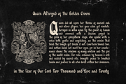 Delkota | Blackletter Typeface, a Blackletter Font by Denustudios (Thumbnail 4 of 12)