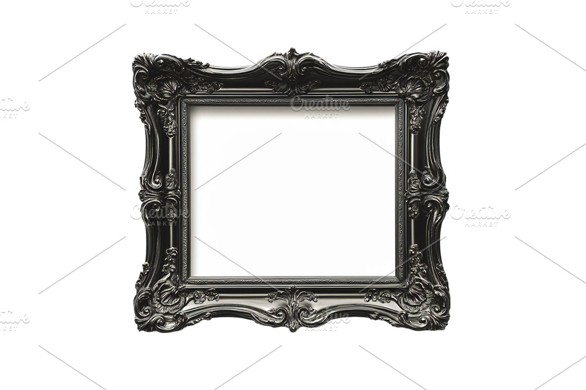 Antique Picture Frame, a Mockup by VetalStock