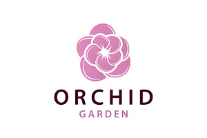 Orchid logo simple flower luxurious, a Branding & Logo Template by Maylianaw28