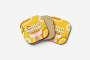 Coaster Mockup, a Product Mockup by Indah (Thumbnail 2 of 6)
