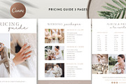 Wedding Pricing Guide Template PG017, a Flyer Template by Bellenity Design (Thumbnail 4 of 4)