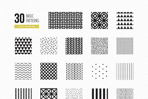 Modern Geometric Pattern Set