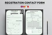 Registration and Questionnaire Form, a Stationery Template by artico (Thumbnail 1 of 3)