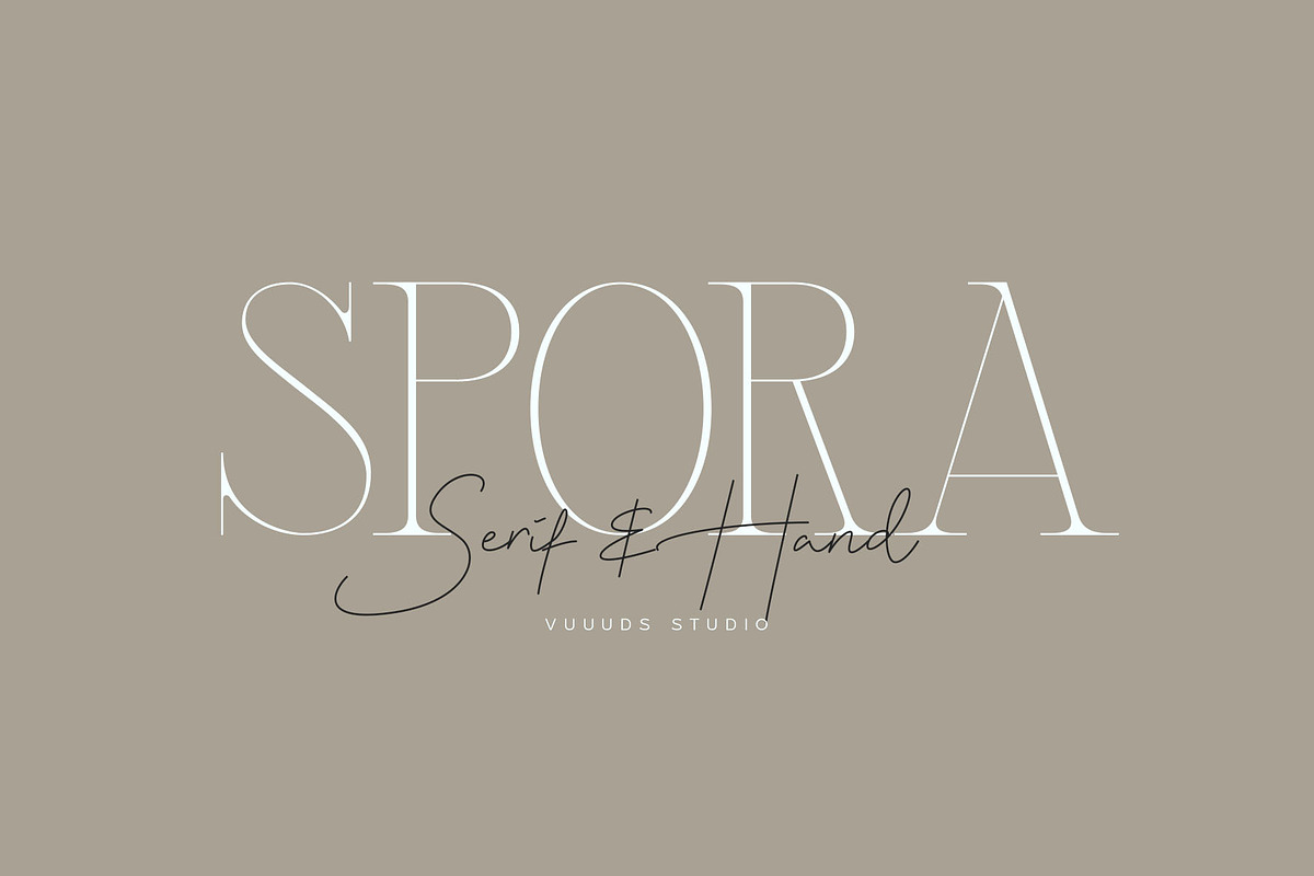 Spora Font Duo, a Serif Font by vuuuds (Photo 12 of 14)