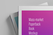 Mass-market Paperback Book Mockup, a Books & Magazine Mockup by Illusiongraphic (Thumbnail 19 of 23)