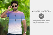 Mens T-shirt Mockups Vol: 4, a Shirt Mockup by DESIGNAVO (Thumbnail 2 of 4)