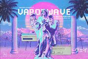 Vaporwave Retro PS Action, an Action Add-On by IndWorks Design (Thumbnail 1 of 10)
