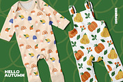 Hello Autumn. Clipart & Patterns, an Animal Illustration by Ejevyaka (Thumbnail 9 of 9)