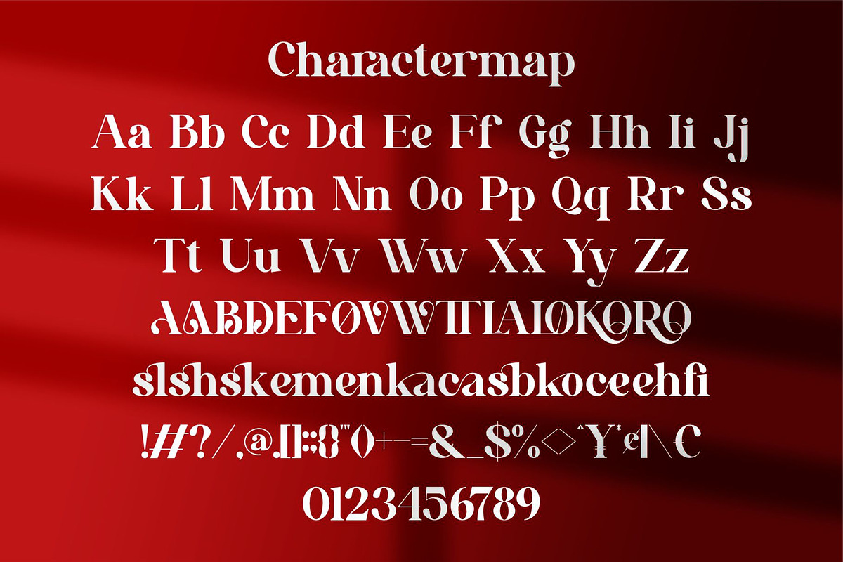 Oshien || Modern Serif Font, a Serif Font by Ermedia Studio (Photo 9 of 10)