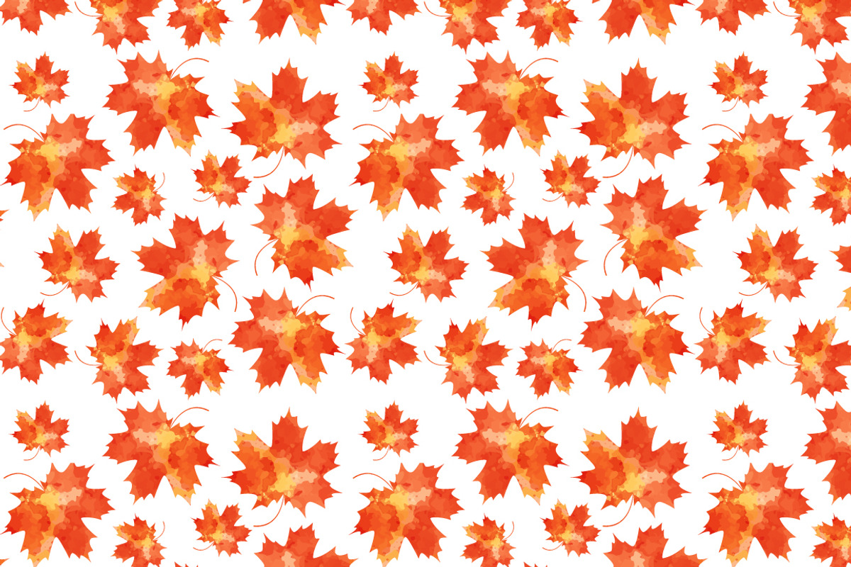 Set of autumn leaves+patterns., a Decorative Illustration by Della_Liner (Photo 5 of 8)