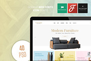 Xanadu – MultiConcept PSD Template, a Websites & App Template by EngoCreative.com (Thumbnail 2 of 5)
