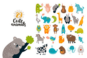 Cute Animals Bundle 80% OFF