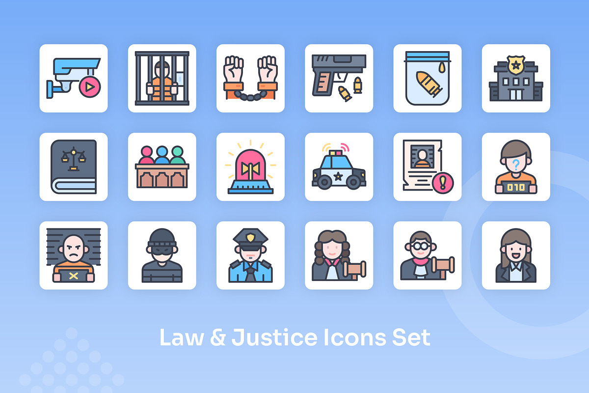 Law & Justice Icons - Filled Line, an Icon by Kmg Design (Photo 3 of 3)
