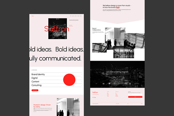 Saffron - Squarespace Template preview 7