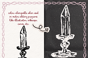 Whimsigoth Aesthetic Clipart Set, an Object Illustration by The October Creative (Thumbnail 2 of 12)